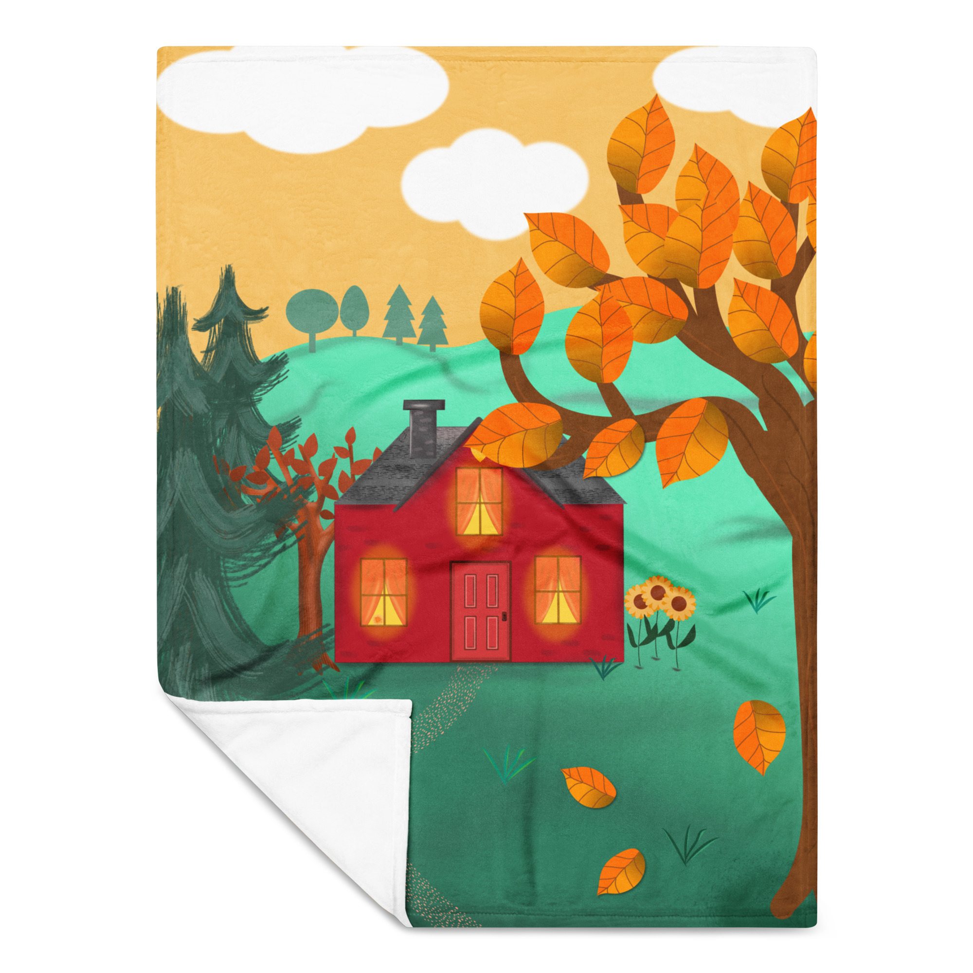 Kuscheldecke Herbstliebe