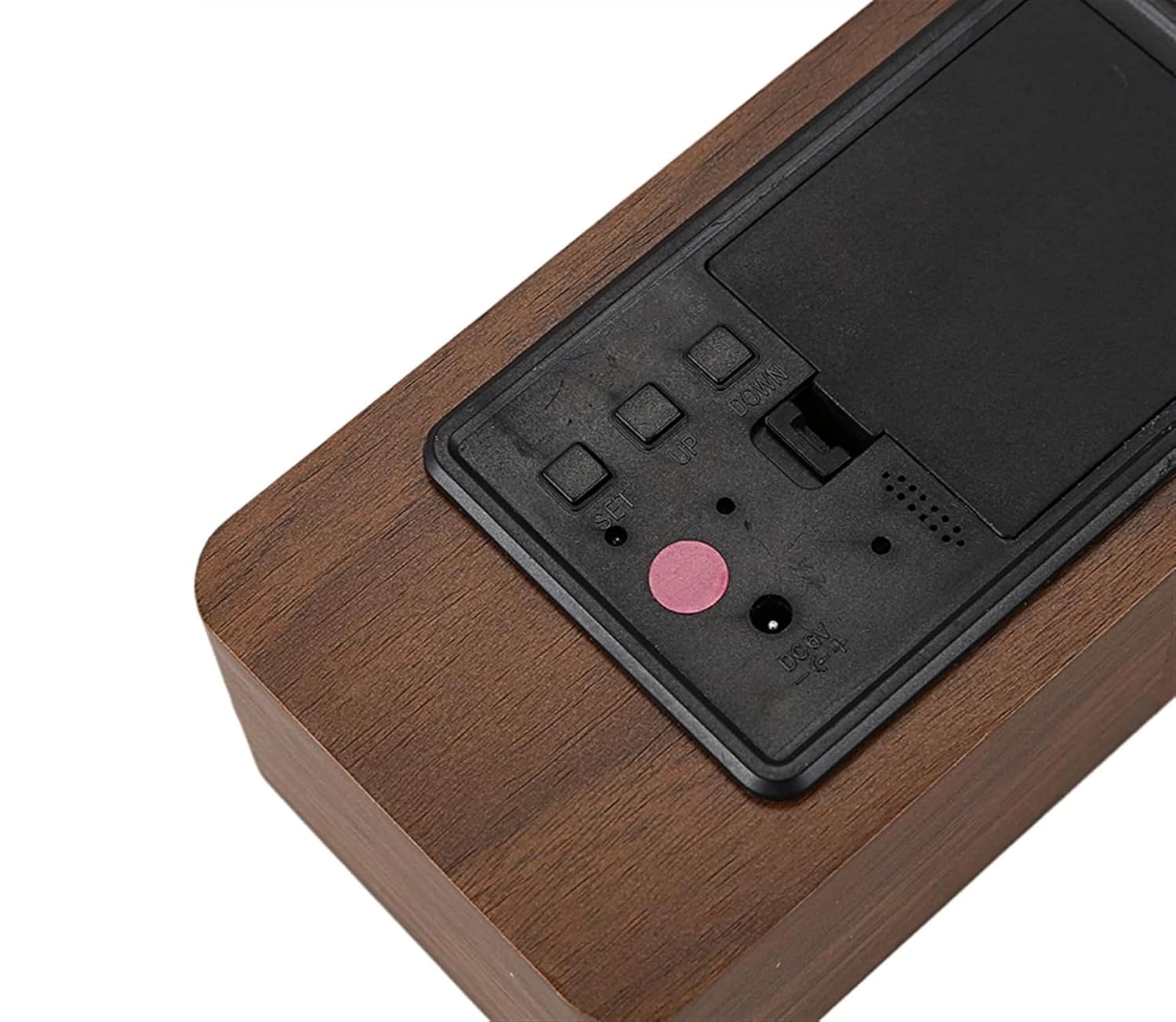 Wooden Digital Alarm Clock