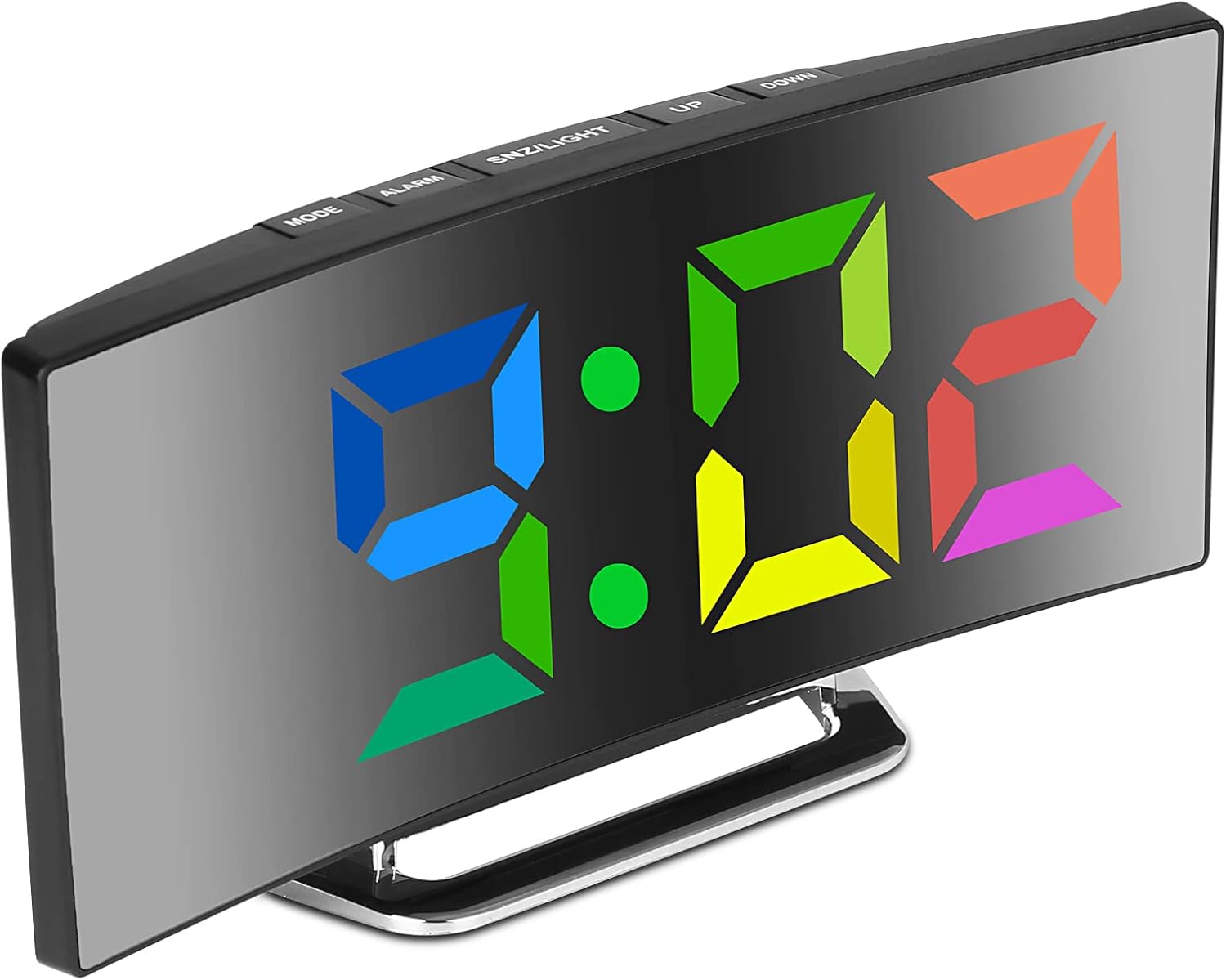 RGB LED Digital Alarm Clock, RGB-DS3811S