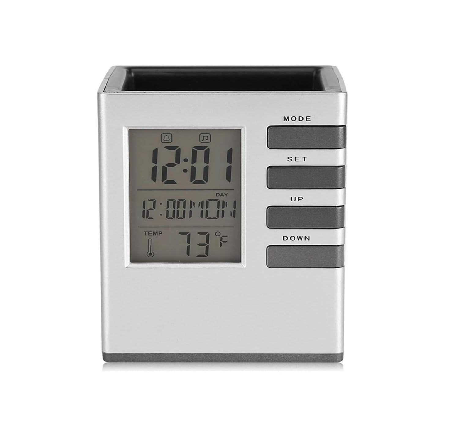 Digital Desk Clock Organizer