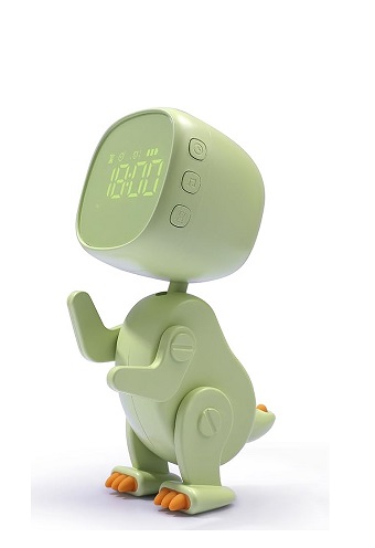 Dinosaur Shaped Digital Alarm Clock