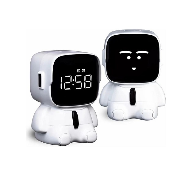 Robot-shaped digital alarm clock, EMOJI CLOCK EM2020