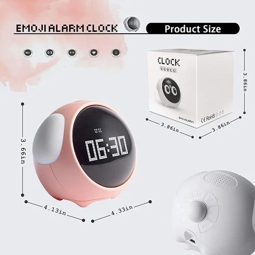 Cute Alarm Clock, Emoji clock EM1010P