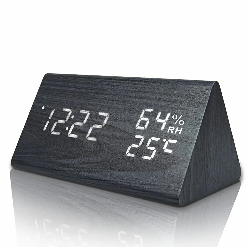 Digital Wood Clock