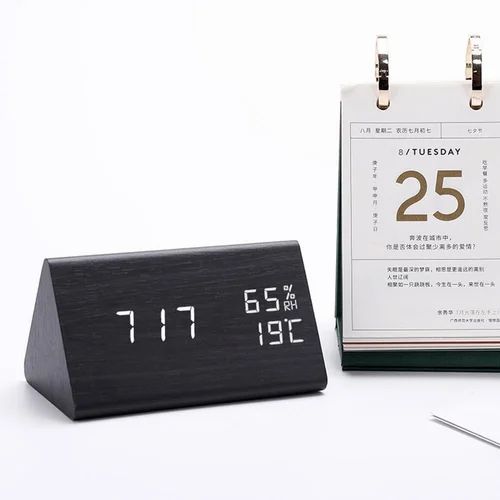 Digital Wood Clock