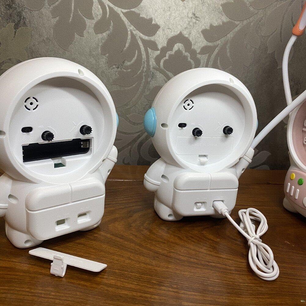 Astronaut Desk Lamp with Clock