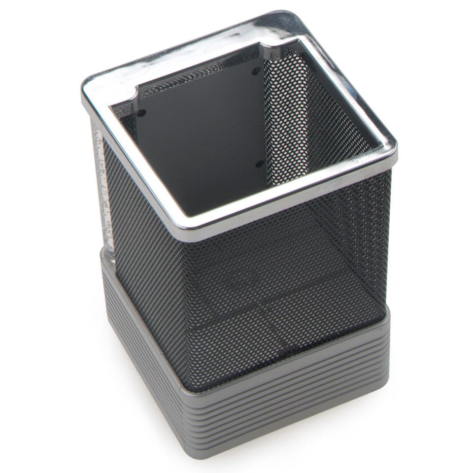 Pen Holder Digital Clock with LED Light and Temperature Alarm Clock