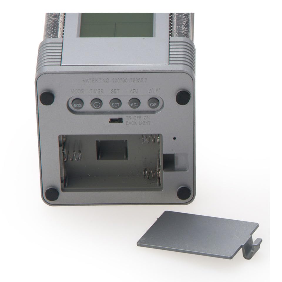 Pen Holder Digital Clock with LED Light and Temperature Alarm Clock