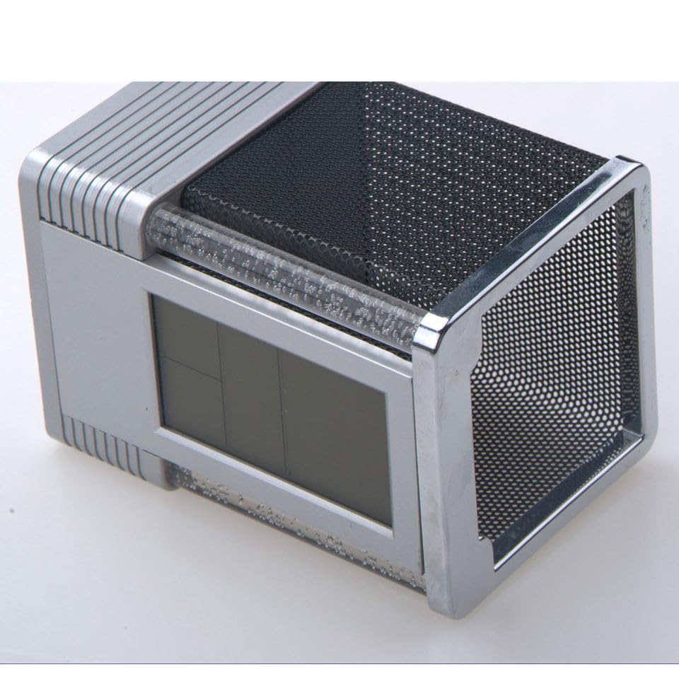 Pen Holder Digital Clock with LED Light and Temperature Alarm Clock