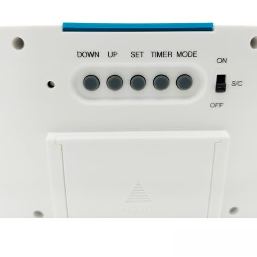 Digital LCD Display Desk Clock Size 14.2X8X3 cm