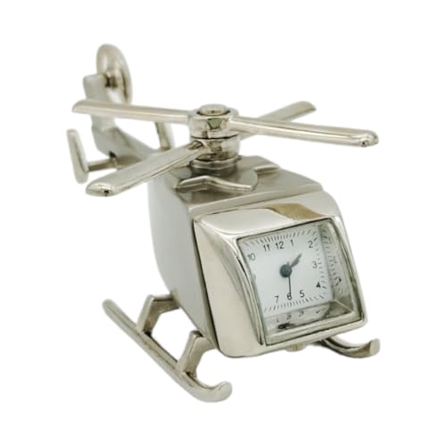 Helicopter Shaped Desk Clock