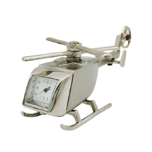 Helicopter Shaped Desk Clock