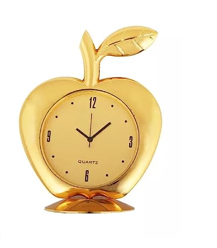 Apple-Shaped Quartz Clock