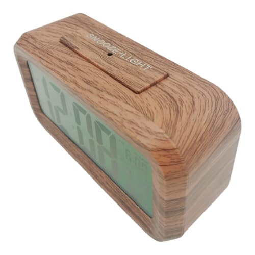 Digital Wooden Alarm Clock