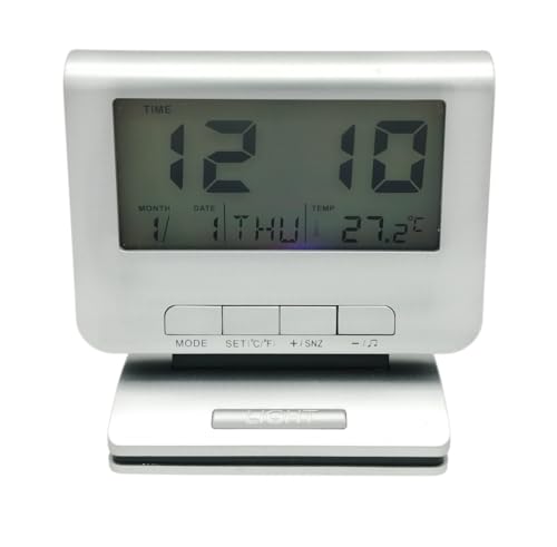 Digital Table Desk Clock,Battery Operated 