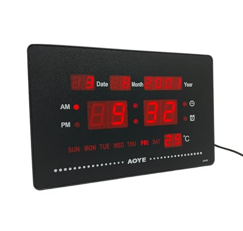 Digital Wall Clock