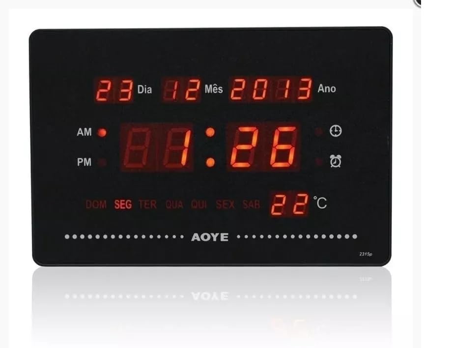 Digital Wall Clock