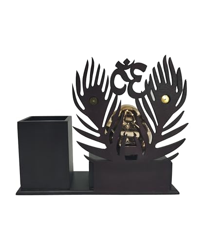 Desk Organizer with Decorative Element