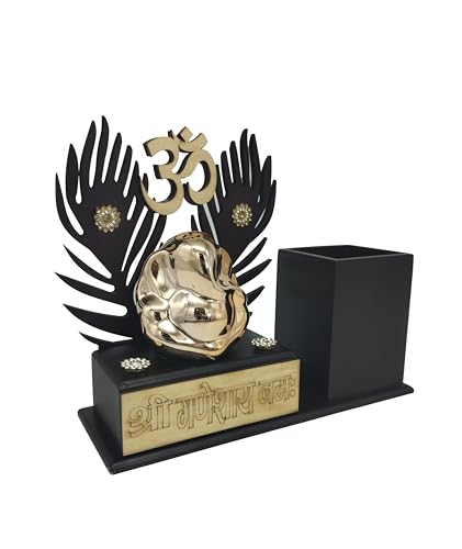 Desk Organizer with Decorative Element