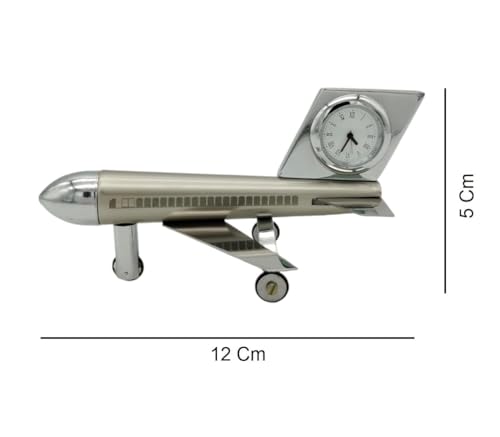 Airplane Shaped Desk Clock
