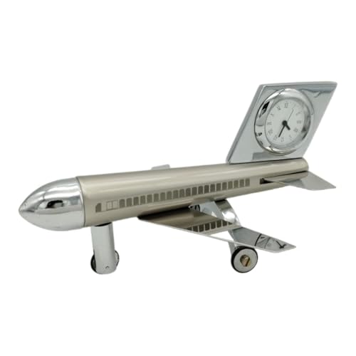 Airplane Shaped Desk Clock