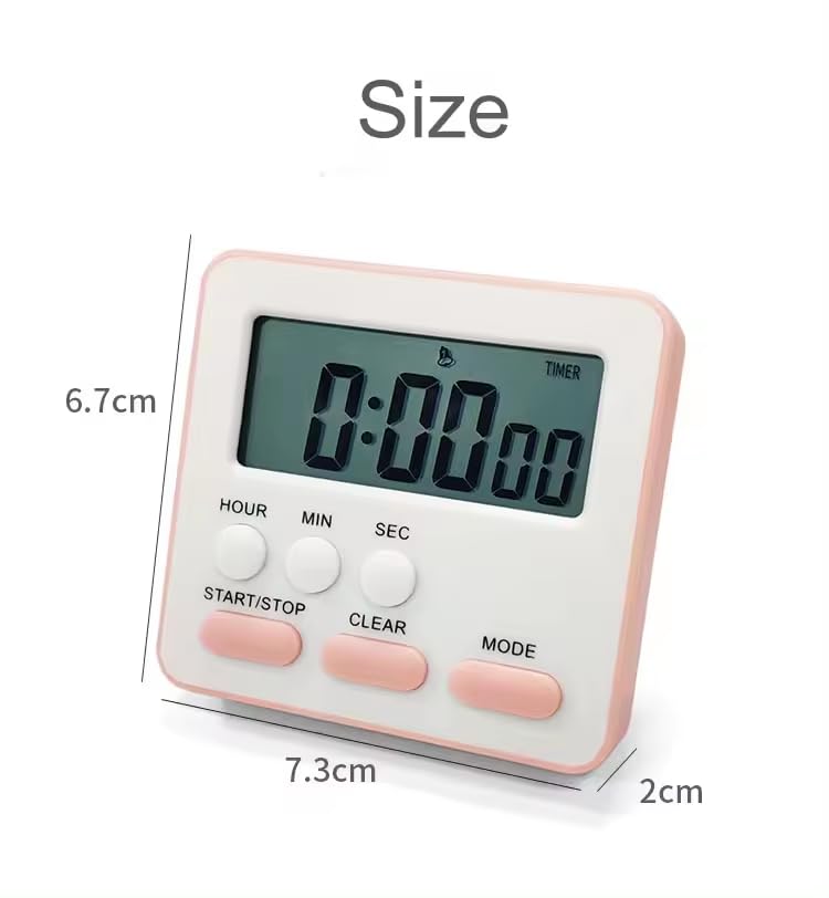 Digital Kitchen Timer, Stop Watch 