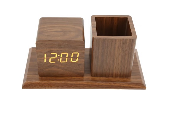 Wooden Desk Organizer Set