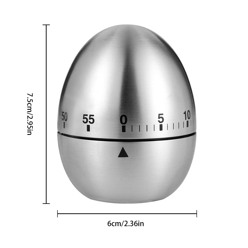 Stainless Steel Egg Kitchen Timer