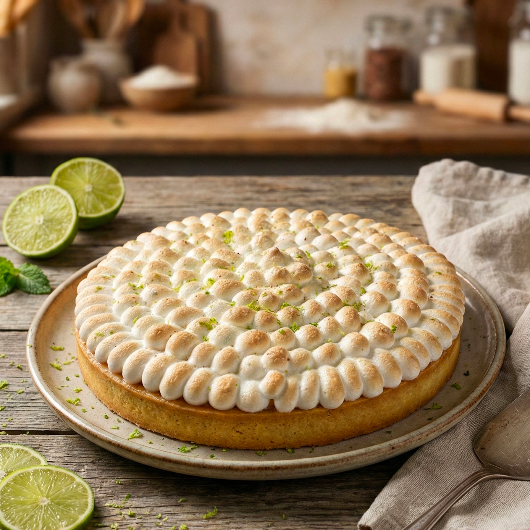 Tarte Citron meringuée