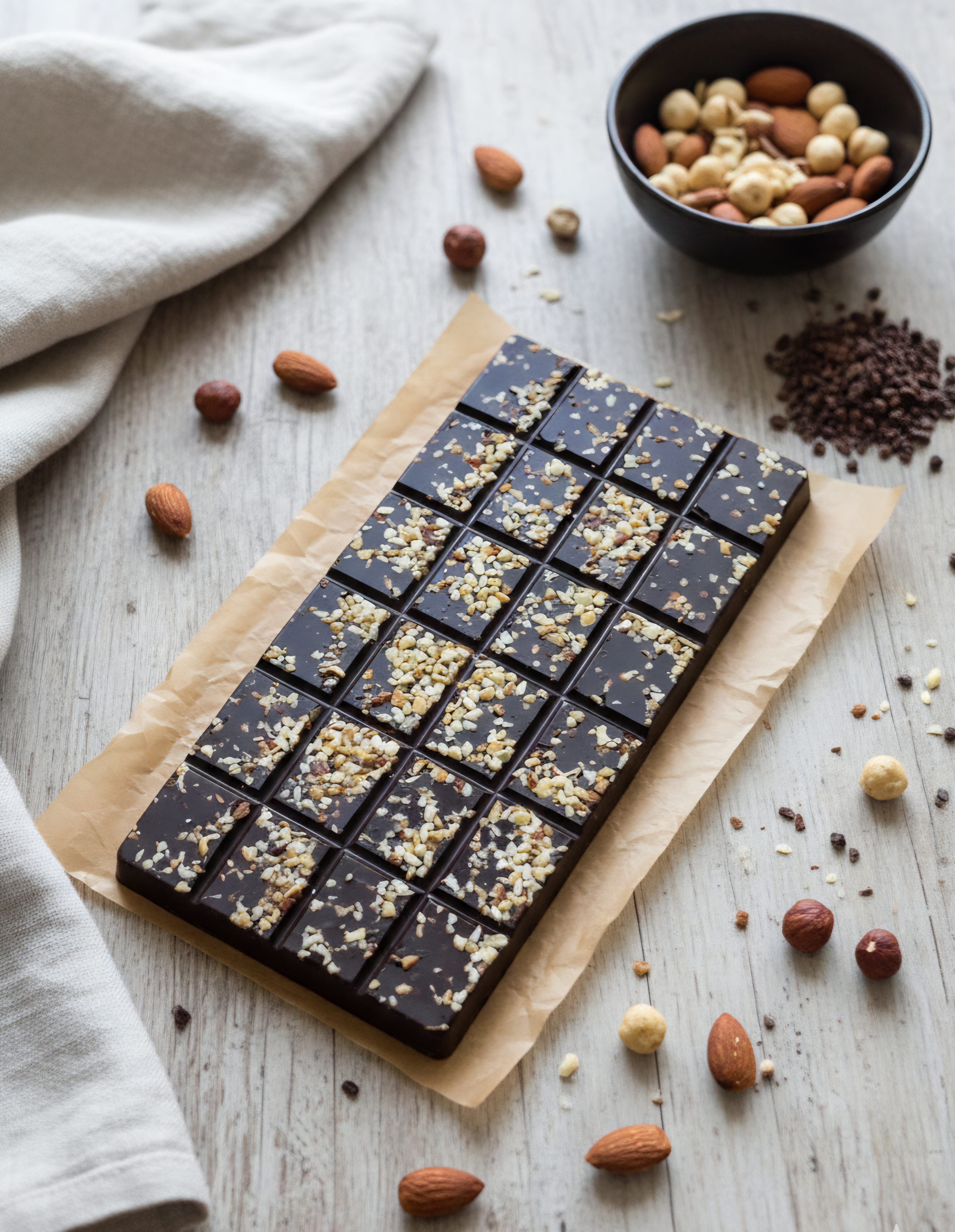 Tablette de chocolat 70% 