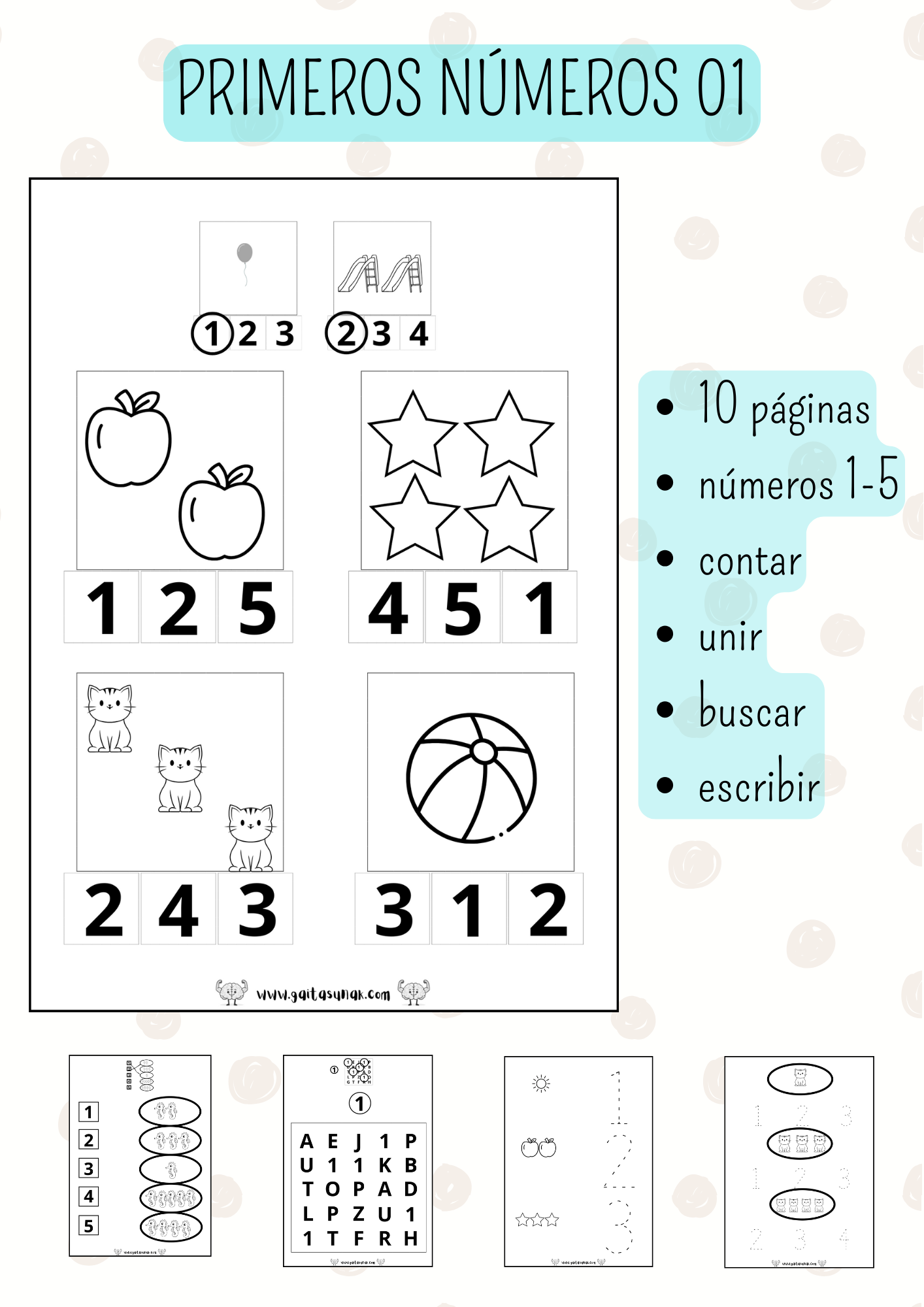 Primeros Números 01