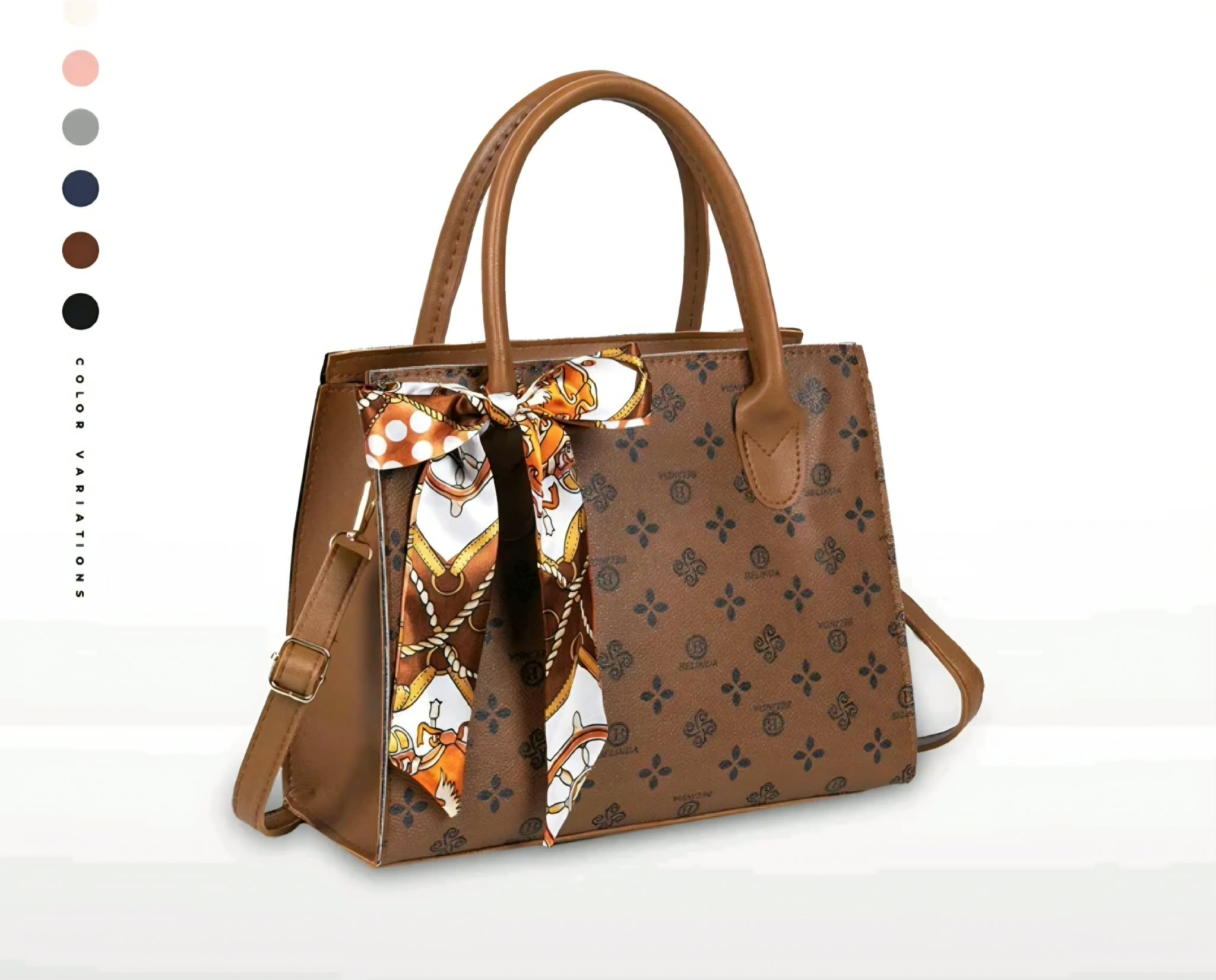 BELINDA Handbag Korean Style Brown