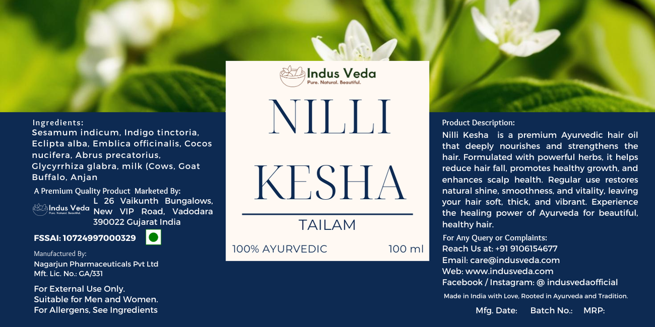 Nilli Kesha Tailam 