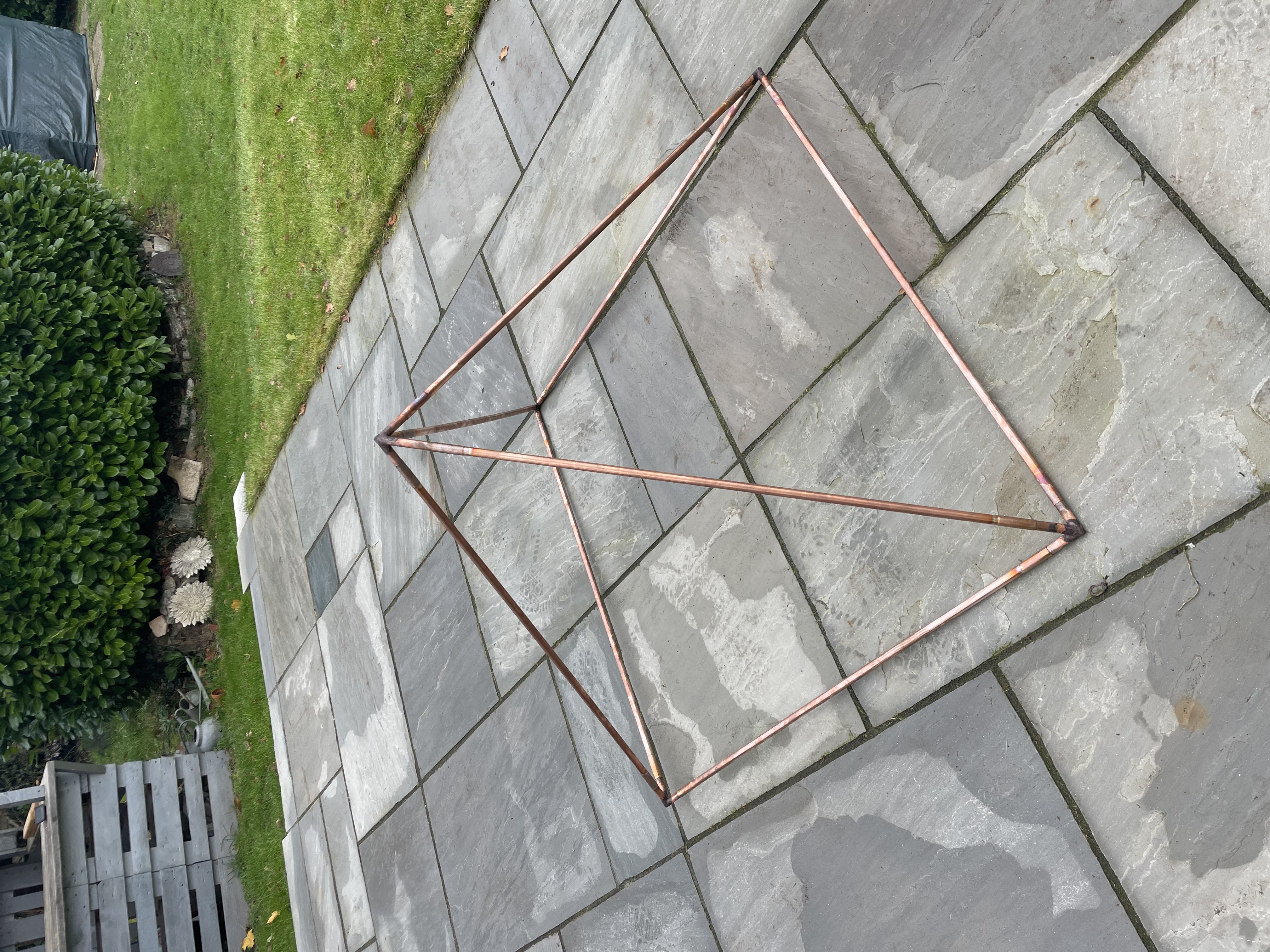 Handcrafted Orgone Copper Cheops Pyramid - Prices start from £372