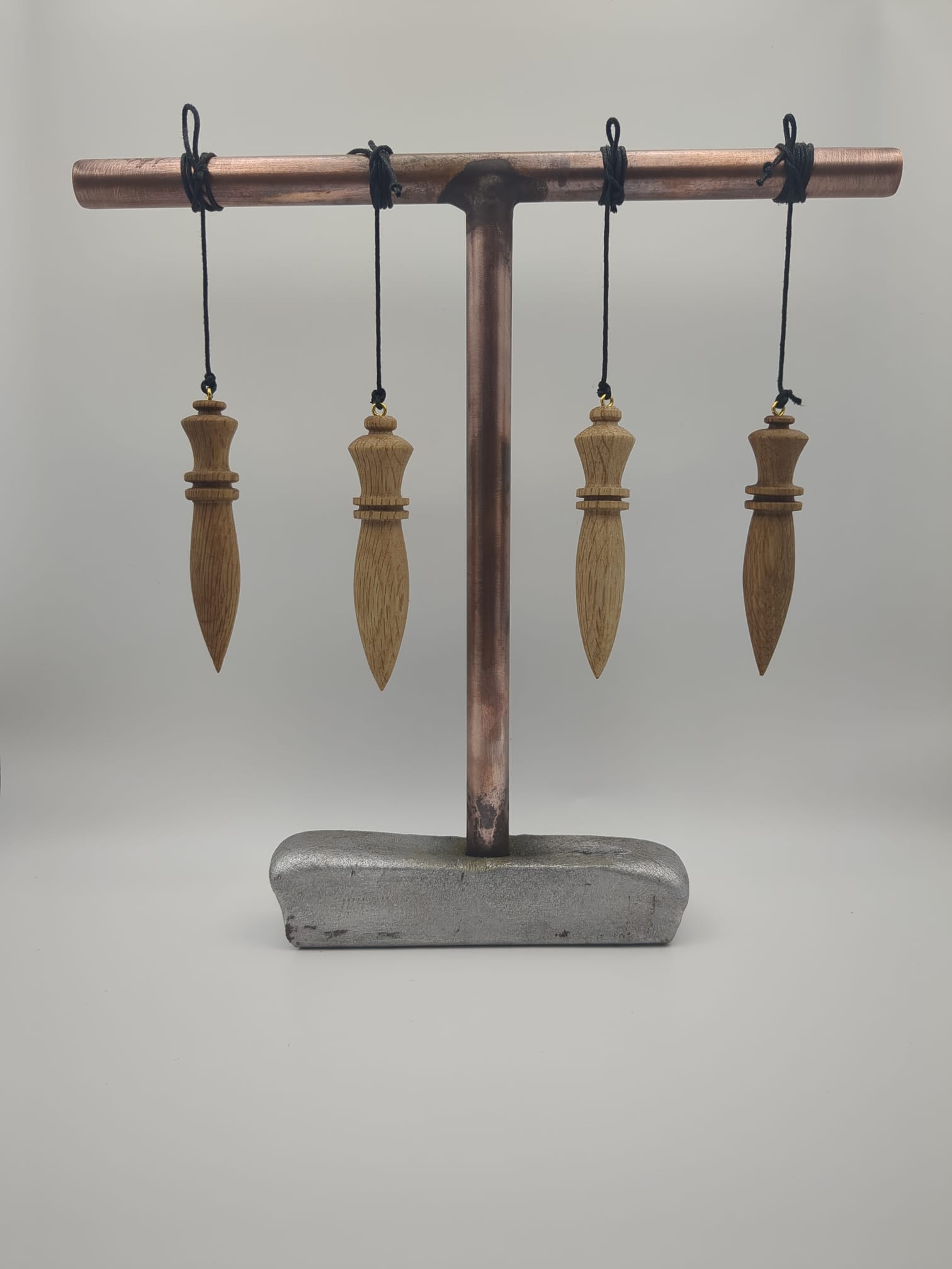 Handcrafted Seasoned Oak Pendulum