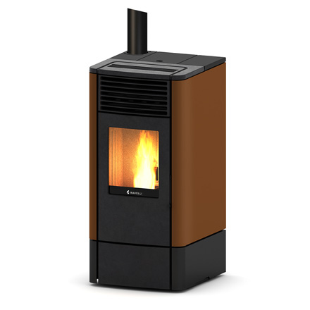 Orinės granulinės krosnelės Ravelli S 70 / S 90