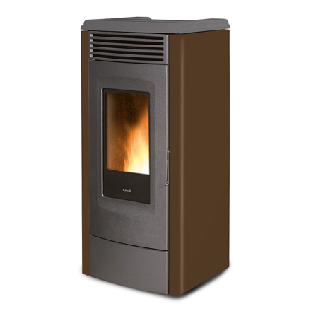 Granulinės krosnelės Ravelli RV 120 Touch Steel