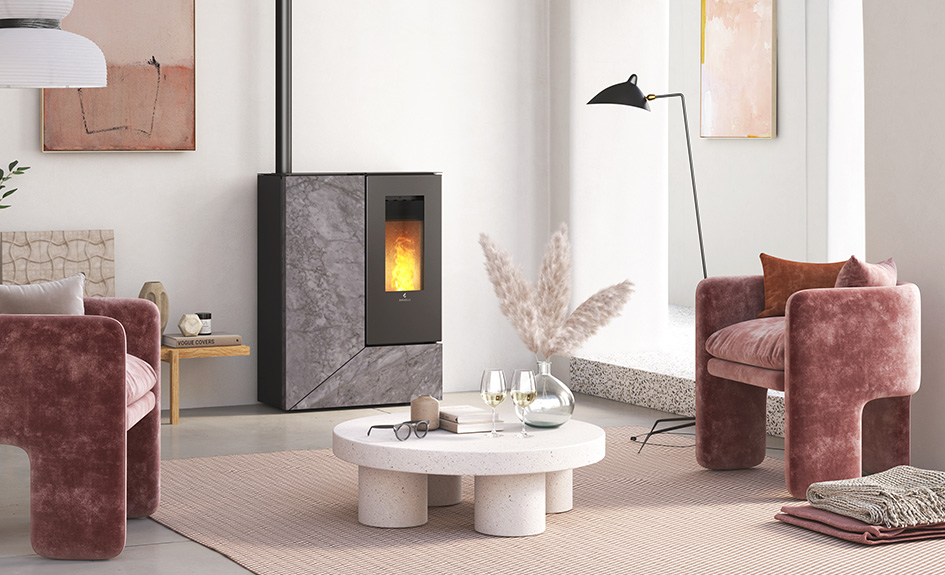 Granulinė krosnelė Ravelli Stilo