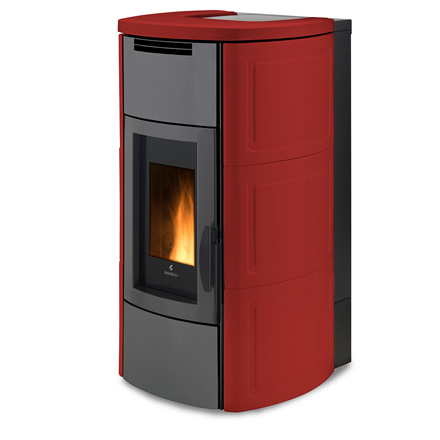 Granulinė krosnelė su vandens kontūru Ravelli HRV 160 TOUCH