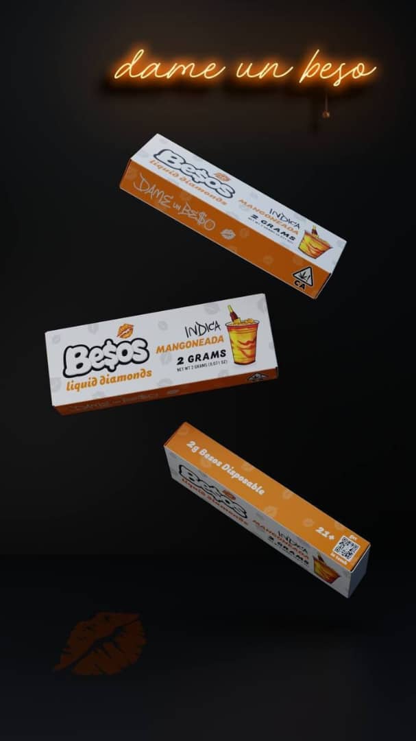 Besos Mangoneada 2G Disposable