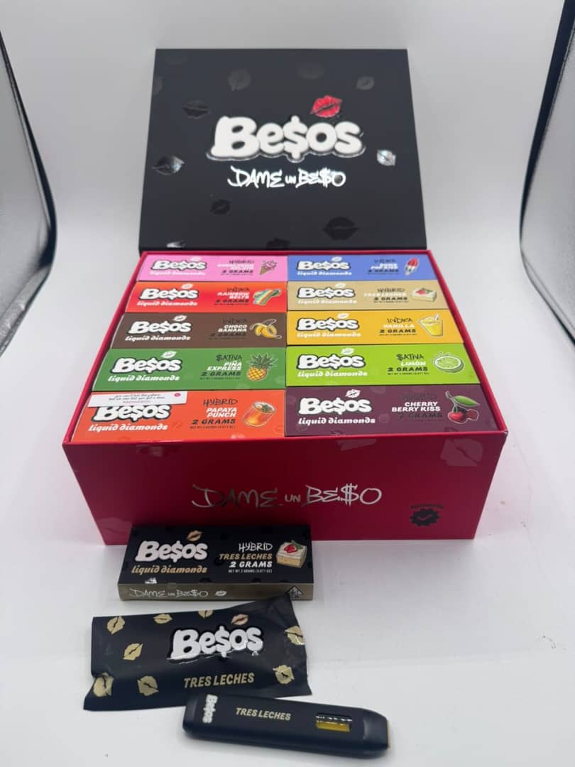 Besos Liquid Diamond Disposables l Mixed Box