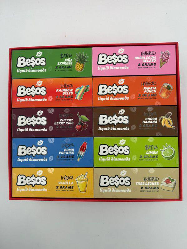 All New Besos Disposables Full Box