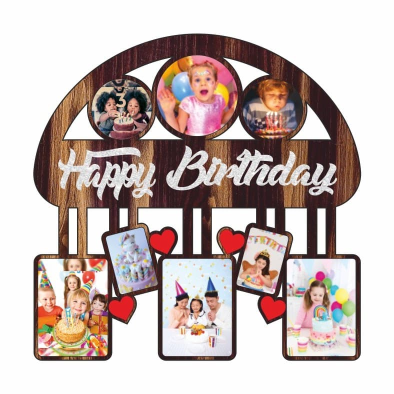 Happy Birthday Photo Frame