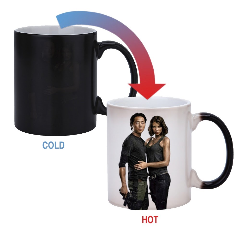 Magic Heat-Sensitive Mug