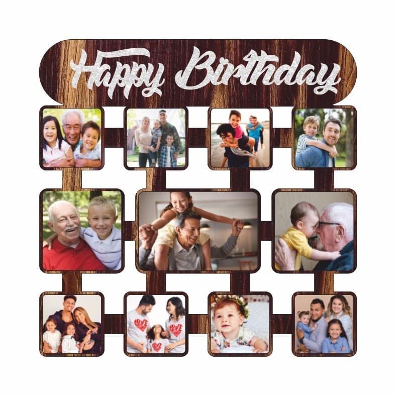 Happy Birthday Photo Frame