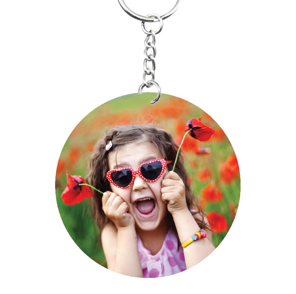 Personalized Photo Keychain (Different Shapes)