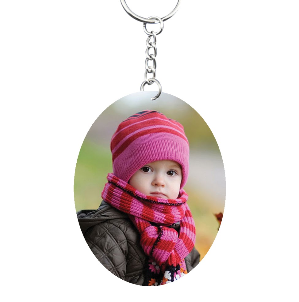 Personalized Photo Keychain (Different Shapes)