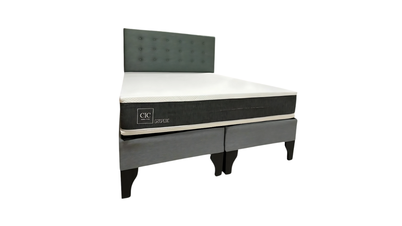 Cama Cic 2 plazas Ortopédica
