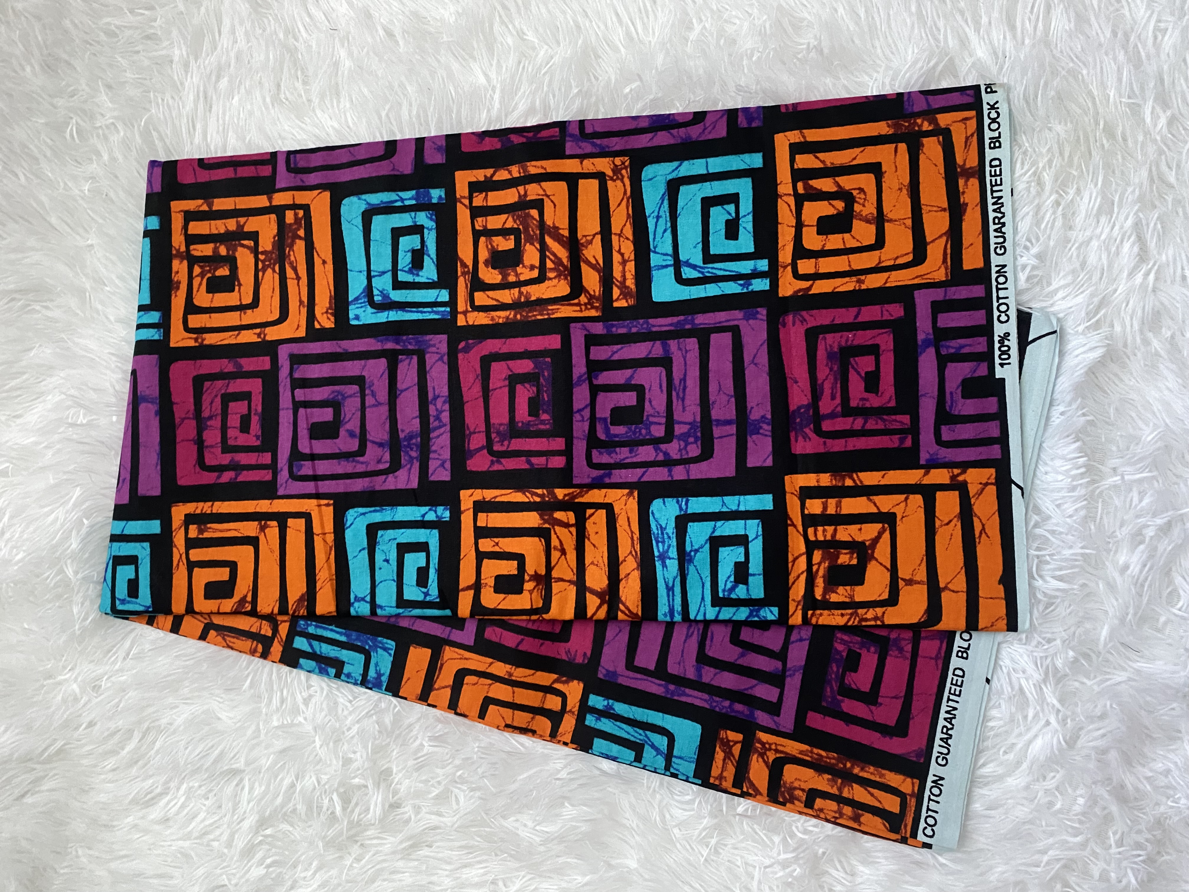 African Wax Print Fabric