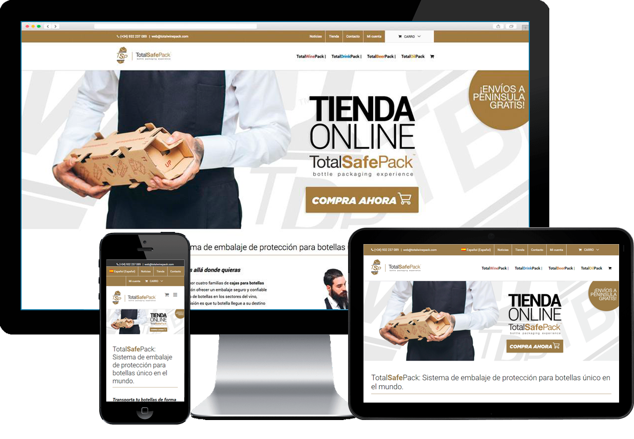 Tienda Online (eCommerce) + 1 Correo Corporativo